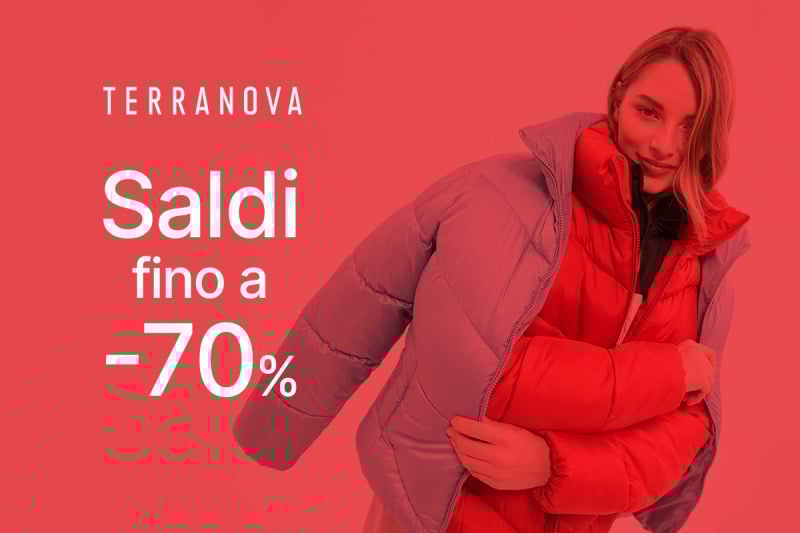 TERRANOVA <br> SALDI fino a -70%