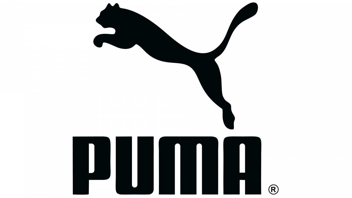 puma nere con fiori