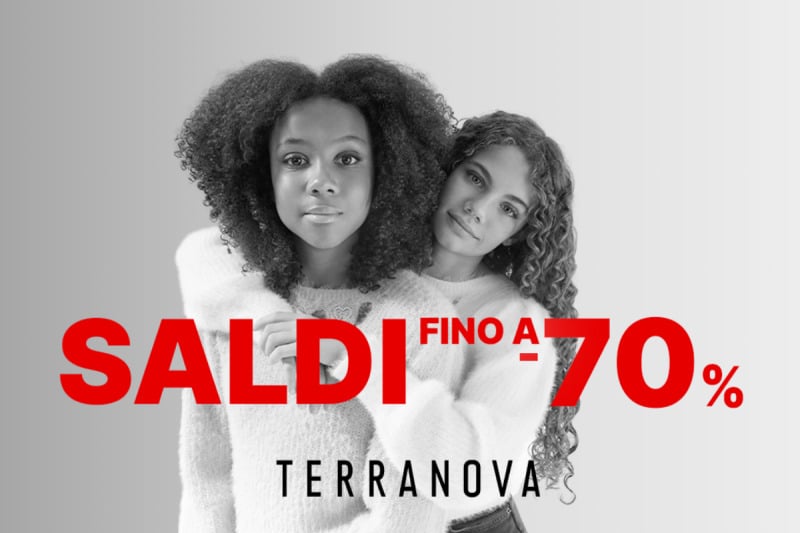 Terranova <br> Saldi invernali fino al -70%