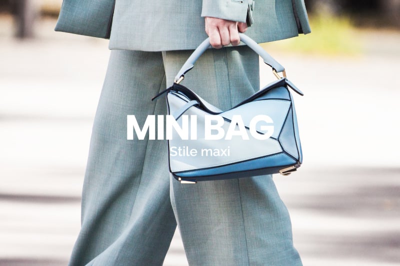Mini bag, maxi stile