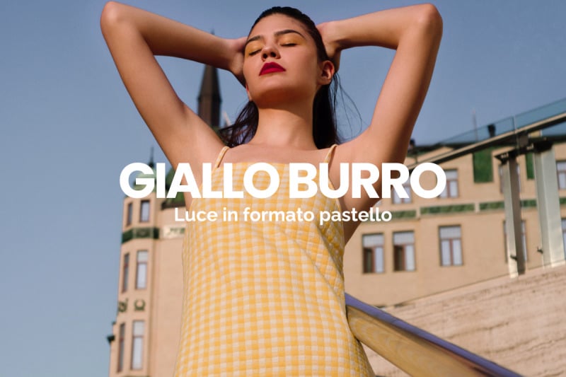 Giallo Burro: luce in formato pastello