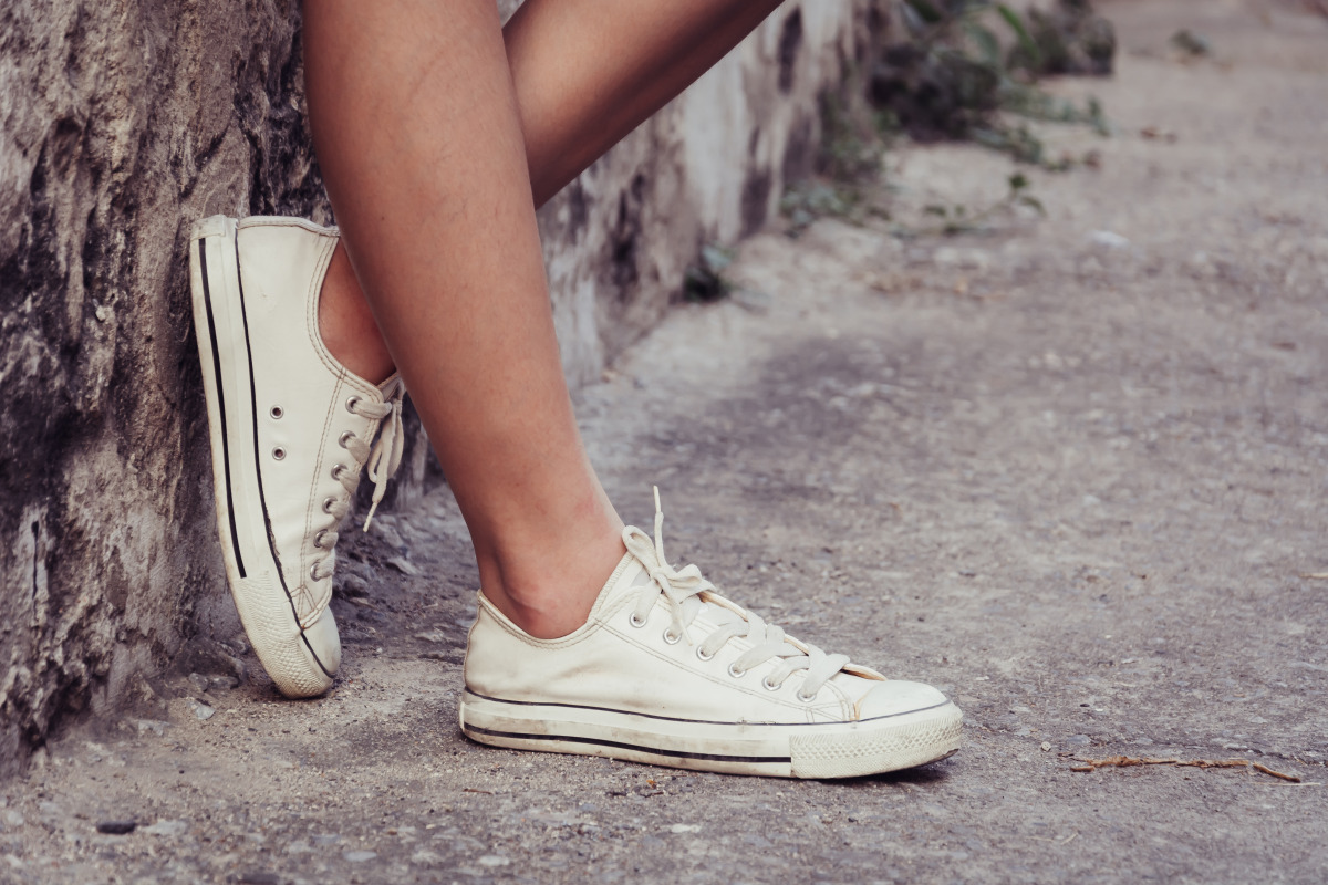 Converse bianche per il tuo stile basic Bantoa