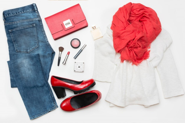 Pochette + foulard