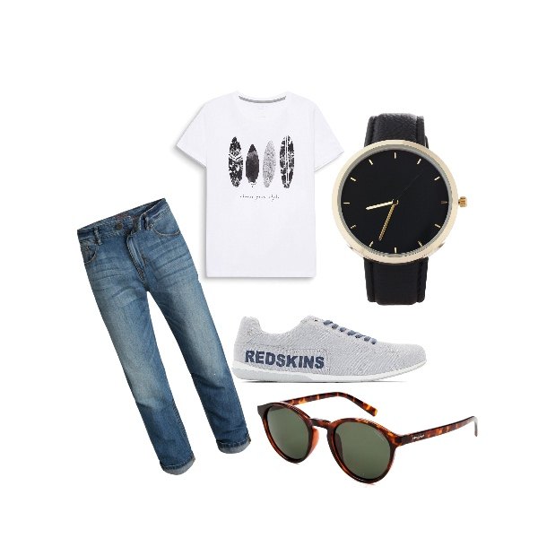 Outfit uomo - BASIC. Stile Casual per Tutti i giorni.