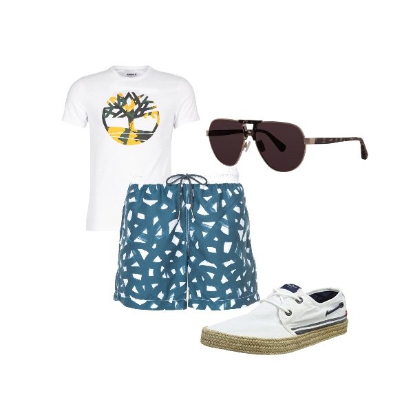 Outfit uomo - Mare. Stile Casual per Mare.