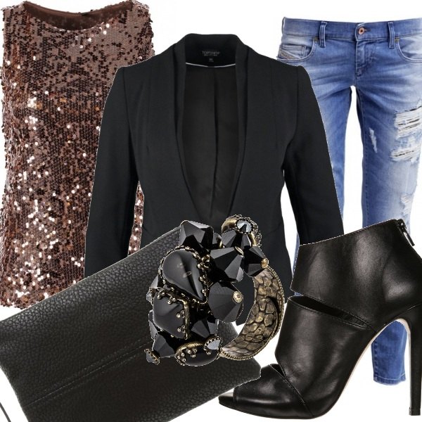 Outfit Denim by night