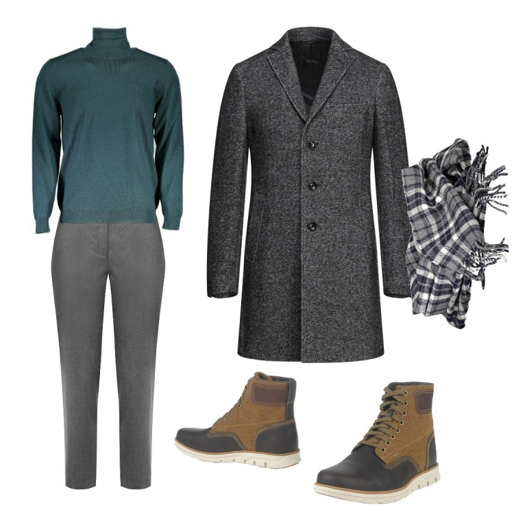 Outfit uomo - Urban, come Tom. Stile Urban per Tutti i giorni. Abbinamento con pantaloni, cappotti, stivali e stivaletti, maglieria, sciarpe.