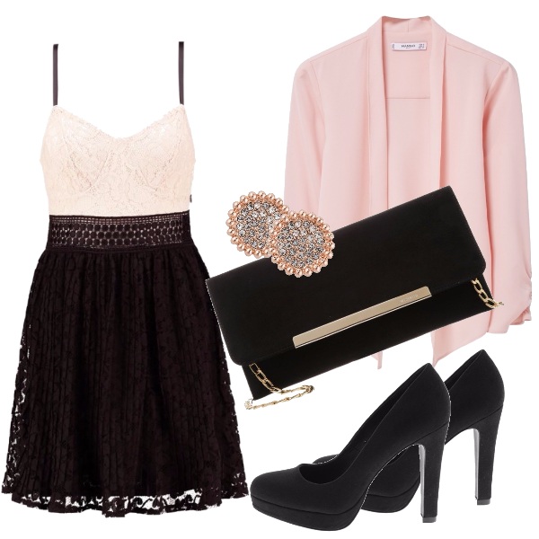 Outfit donna - Meravigliosa maggiormente. Stile Bon Ton per Cerimonia.