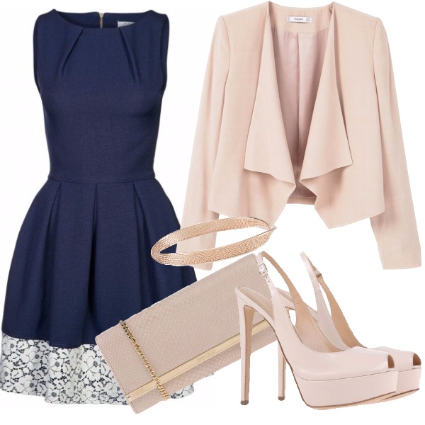 Outfit donna - Cerimonia bon ton.. Stile Bon Ton per Cerimonia.
