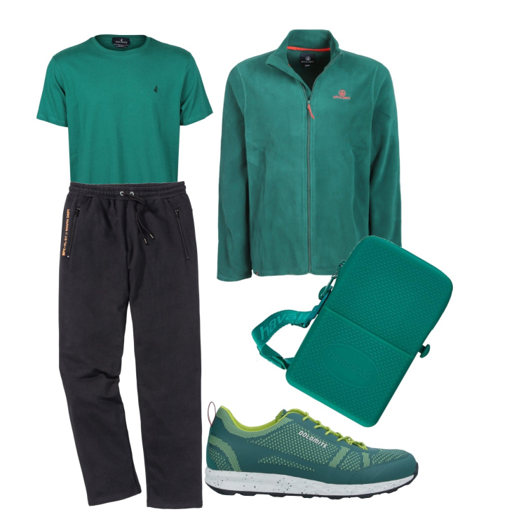 Outfit uomo - È ora di jogging. Stile Casual per Sport. Abbinamento con pantaloni, sneakers, felpe, t-shirt, borse sportive.