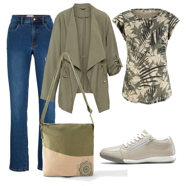 Outfit donna - La tracolla. Stile Urban per Tutti i giorni. Abbinamento con maglieria, giacche, sneakers, borse a tracolla, jeans.