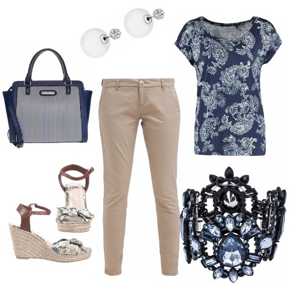 Outfit A cena dai suoi