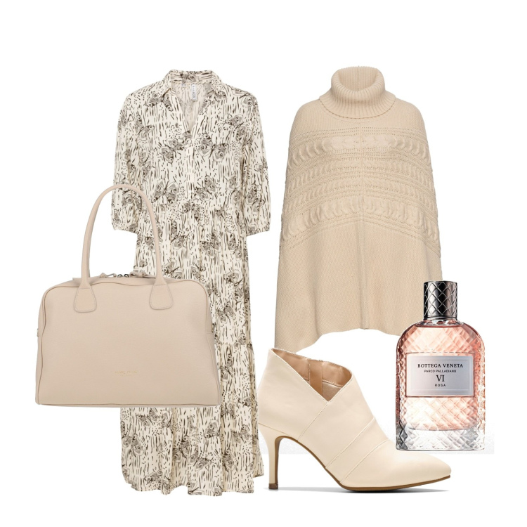 Outfit donna - Voglia di chiarezza. Stile Casual per Tutti i giorni. Abbinamento con borse a mano, vestiti chemisier, cappotti, stivaletti, profumi.
