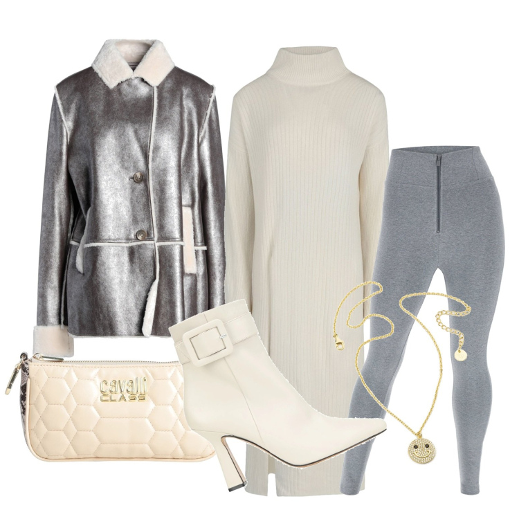 Outfit donna - Ghost outfitter - il sorriso sempre. Stile Casual chic per Tutti i giorni. Abbinamento con giacche, maglieria, stivaletti, borse a spalla, collane, pantaloni skinny.