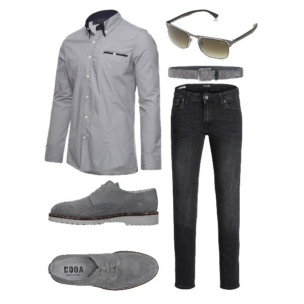 Outfit uomo - Aperitivo casual. Stile Urban per Tutti i giorni.