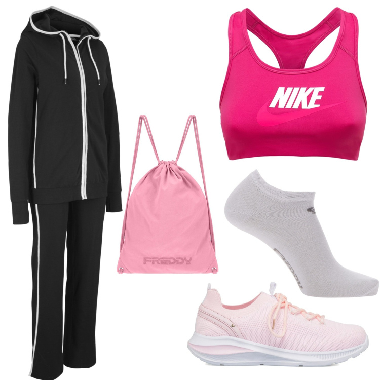 Outfit donna - La sportiva. per Sport. Abbinamento con tute sportive, calzini, zaini, sneakers, top.
