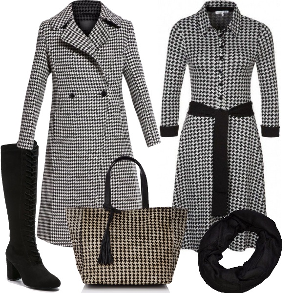 Outfit Pied de poule