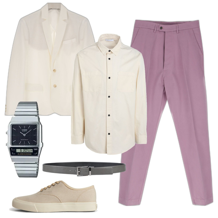 Outfit uomo - Scarpe comode per la cerimonia. Stile Trendy per Cerimonia. Abbinamento con cinture, camicie, giacche, pantaloni, sneakers, orologi.
