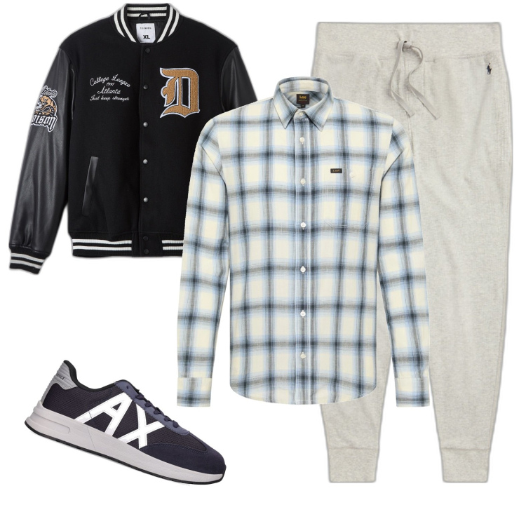 Outfit uomo - Urban style. Stile Urban per Tutti i giorni. Abbinamento con bomber, pantaloni, camicie, sneakers.