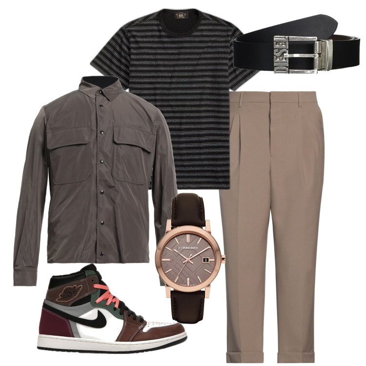 Outfit uomo - Questione di dettagli. Stile Urban per Tutti i giorni. Abbinamento con sneakers, pantaloni, giacche, t-shirt, cinture, orologi.