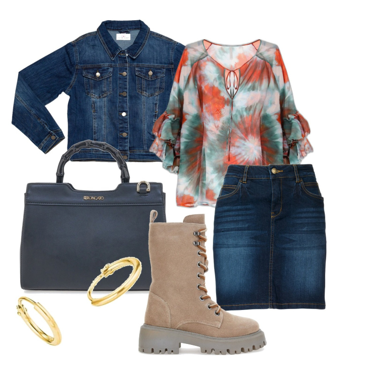 Outfit donna - Ghost outfitter - settembre. Stile Casual chic per Tutti i giorni. Abbinamento con gonne, vestiti lunghi, cappotti, anfibi, orecchini, borse a mano.