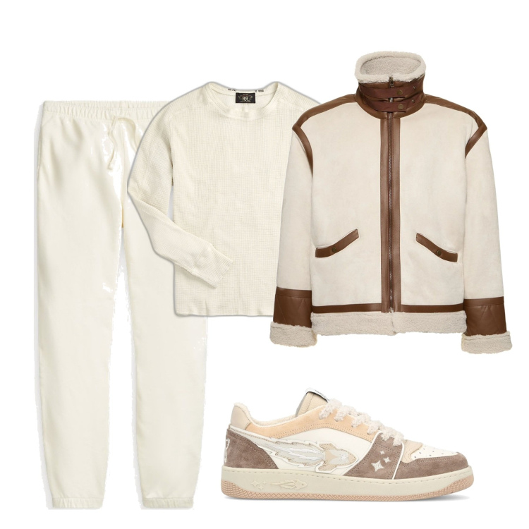 Outfit uomo - Ralph Lauren. Stile Casual per Tutti i giorni. Abbinamento con maglieria, pantaloni, sneakers, giacche.