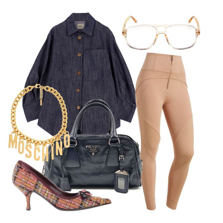 Outfit donna - Ghost outfitter - settembre. Stile Glamour per Tutti i giorni. Abbinamento con décolleté, borse a mano, pantaloni skinny, camicie, collane, occhiali da sole.