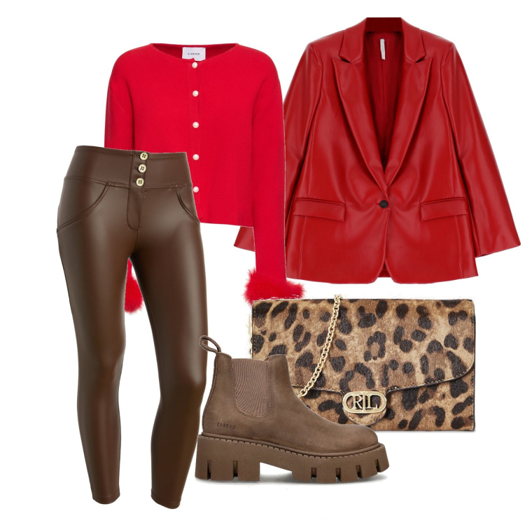 Outfit donna - Ghost outfitter - ottobre. Stile Casual per Tutti i giorni. Abbinamento con cappotti, pantaloni skinny, stivaletti, borse a tracolla, cardigans.