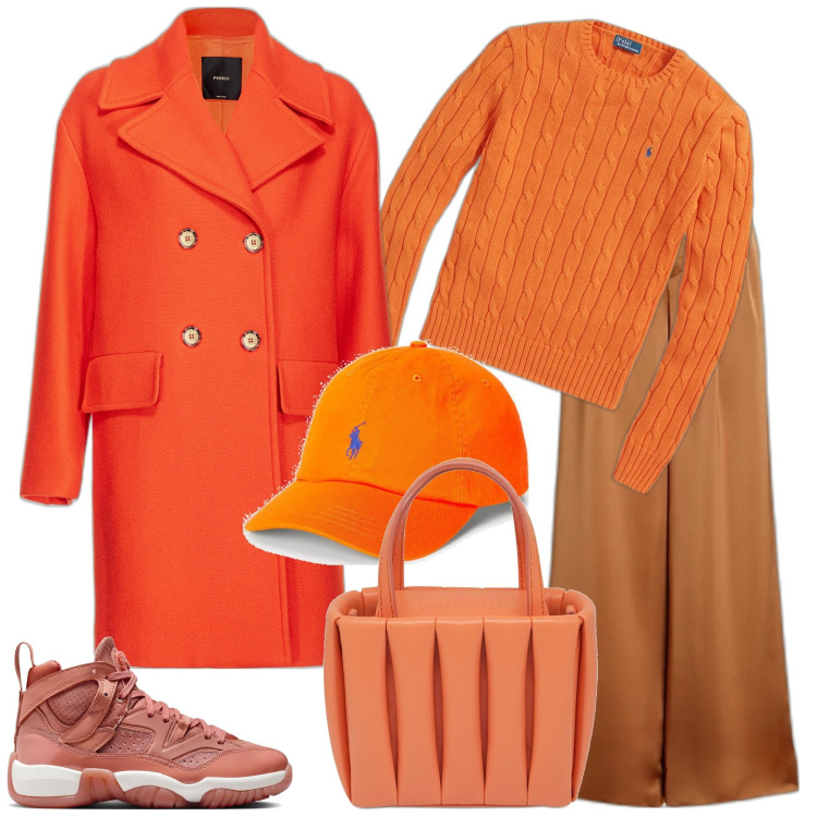 Outfit donna - Vitamina C. Stile Casual per Tutti i giorni. Abbinamento con cappotti, cappelli, maglieria, pantaloni, sneakers, borse a mano.