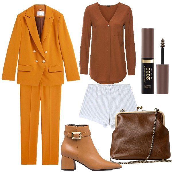 Outfit donna - Bonprix il completo per le feste. Stile Bon Ton per Tutti i giorni. Abbinamento con camicie, giacche, mascara, shorts, stivaletti, clutch.