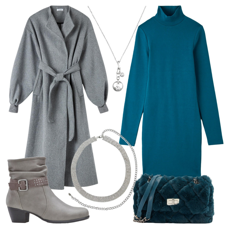 Outfit donna - La cintura con strass. Stile Casual chic per Tutti i giorni. Abbinamento con stivaletti, cinture, vestiti, borse a spalla, cappotti, collane.