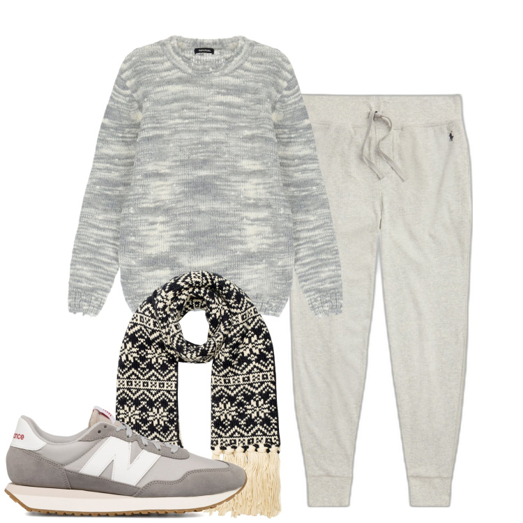 Outfit uomo - Polo. Stile Casual per Tutti i giorni. Abbinamento con pullovers, sciarpe, pantaloni, sneakers.
