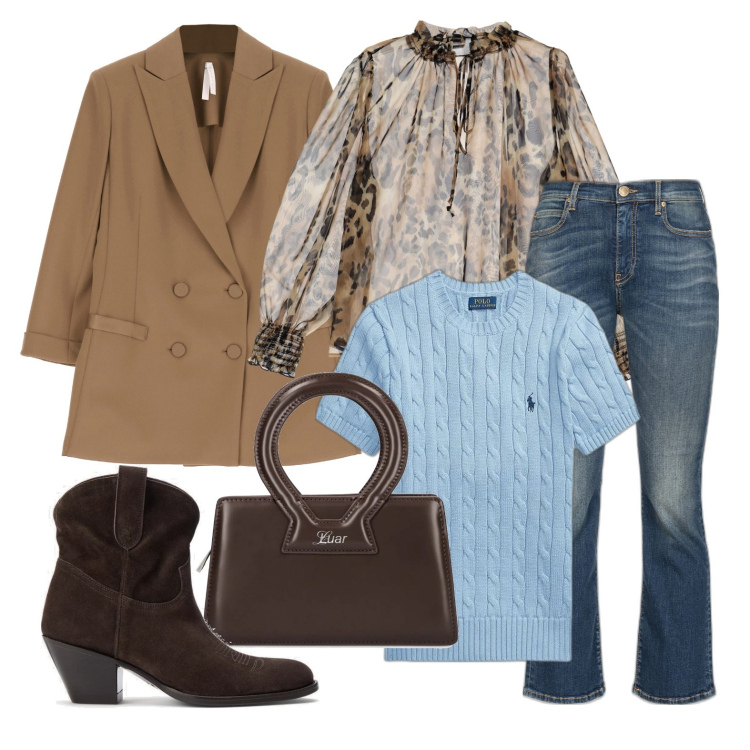 Outfit donna - Ghost outfitter - dicembre. Stile Casual per Tutti i giorni. Abbinamento con jeans bootcut, cappotti, camicie, stivaletti, maglieria, borse a mano.
