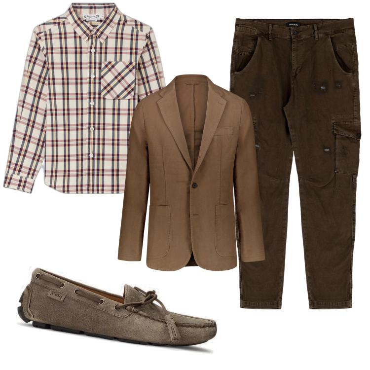 Outfit uomo - Elegante per l\'ufficio. Stile Business/Elegante per Ufficio. Abbinamento con pantaloni, scarpe stringate, giacche, camicie.