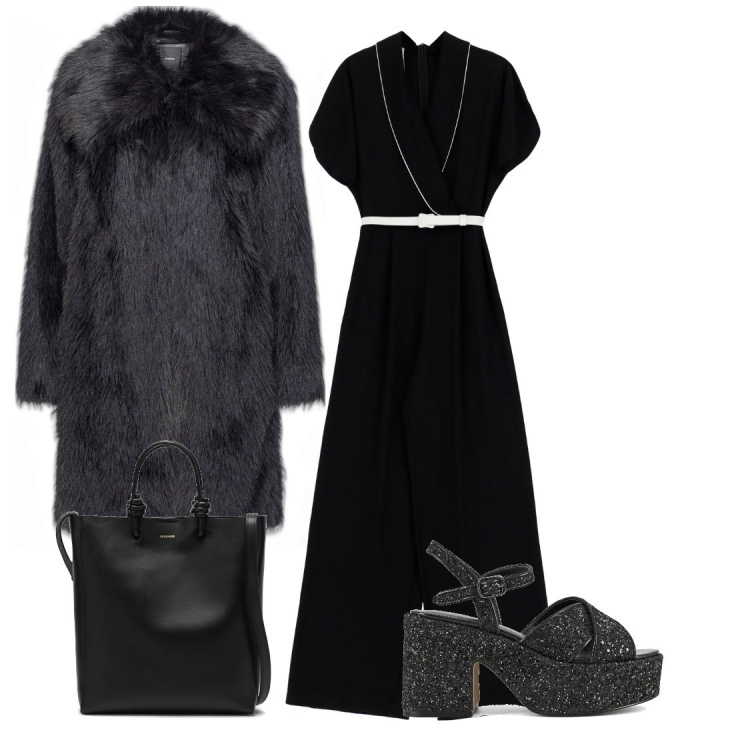 Outfit donna - Total look #1794450. Abbinamento con cappotti, tute, sandali, borse tote.