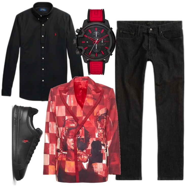 Outfit uomo - Basta la giacca. Stile Casual per Tutti i giorni. Abbinamento con camicie, sneakers, jeans, orologi, giacche.