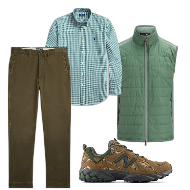 Outfit uomo - Lo smanicato. Stile Casual per Tutti i giorni. Abbinamento con pantaloni, camicie, piumini, sneakers.