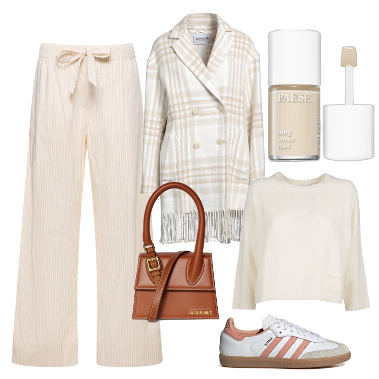 Outfit donna - Mini bag rhum. Stile Casual chic per Tutti i giorni. Abbinamento con cappotti, fondotinta, sneakers, pantaloni, borse a mano, maglieria.
