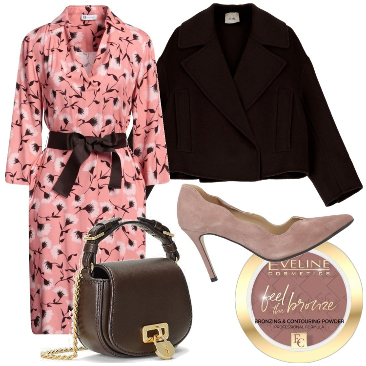Outfit donna - La cintura a fiocco. Stile Bon Ton per Serata fuori. Abbinamento con vestiti midi/longuette, décolleté, ciprie, cappotti, borse a tracolla.