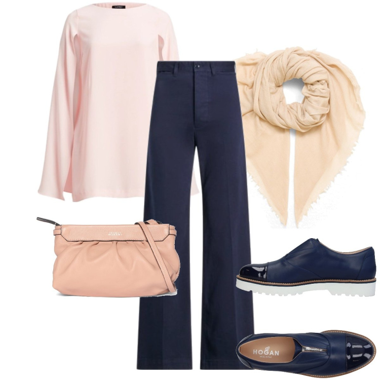 Outfit donna - Long size. Stile Casual chic per Ufficio. Abbinamento con mocassini, vestiti, pantaloni, sciarpe, borse a spalla.