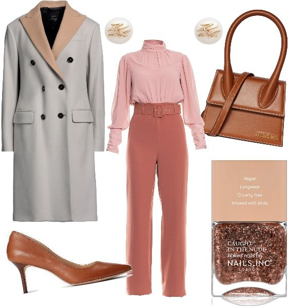 Outfit donna - I miei piccoli orecchini preferiti. Stile Chic per Scuola/Università. Abbinamento con orecchini, cappotti, smalti, tute, décolleté, borse a mano.