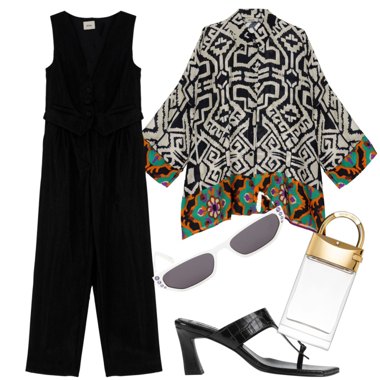 Outfit donna - 70% di Sconto. Stile Casual per Tutti i giorni. Abbinamento con infradito, profumi, camicie, tute, occhiali da sole.
