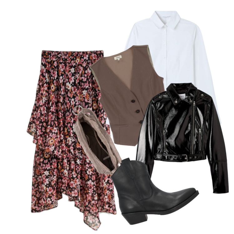 Outfit donna - La giacca lucida per la primavera. Stile Vintage retrò per Tutti i giorni. Abbinamento con borse a mano, gonne, stivaletti texani, giacche, camicie, gilet.