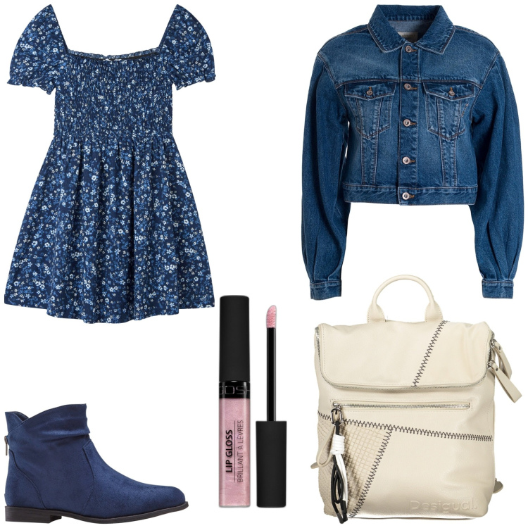 Outfit donna - Ritorno agli anni 90. Stile Trendy per Tutti i giorni. Abbinamento con stivaletti, gloss, vestiti corti, giacche, zaini.