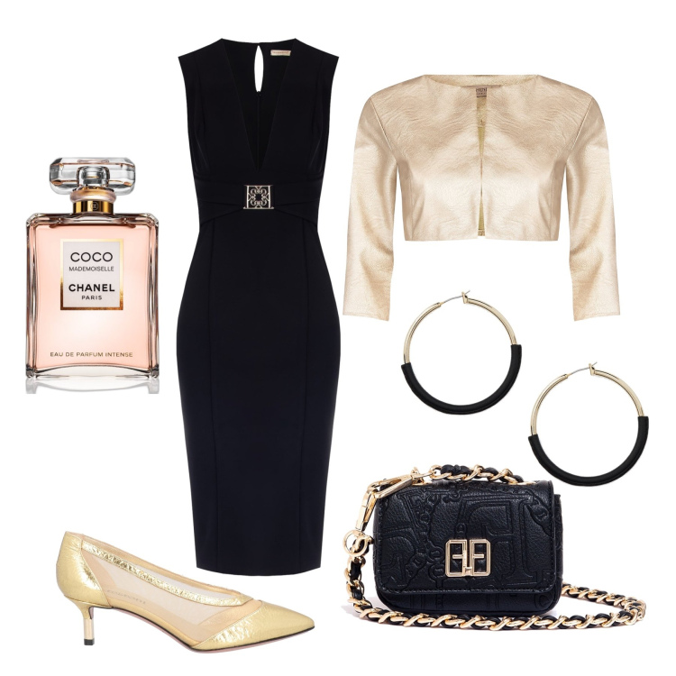 Outfit donna - Lo stile favoloso degli anni ‘60. Stile Chic per Serata fuori. Abbinamento con décolleté, profumi, bolero, vestiti a tubino, marsupi, orecchini.