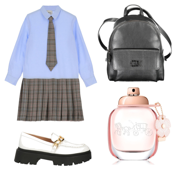 Outfit donna - "Preppy " girls!. Stile Preppy per Tutti i giorni. Abbinamento con mocassini, profumi, vestiti corti, zaini.