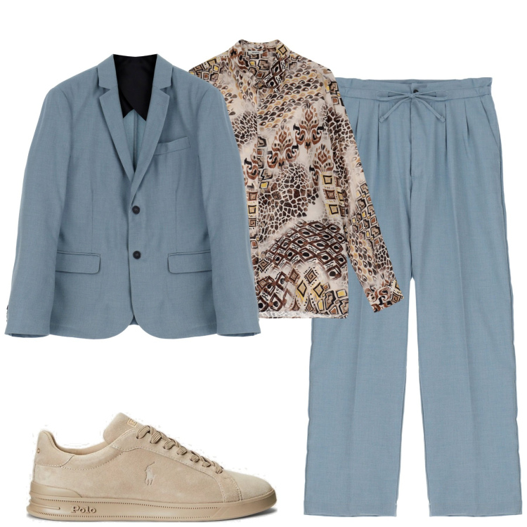 Outfit uomo - Imperial. Stile Trendy per Tutti i giorni. Abbinamento con camicie, giacche, pantaloni, sneakers.