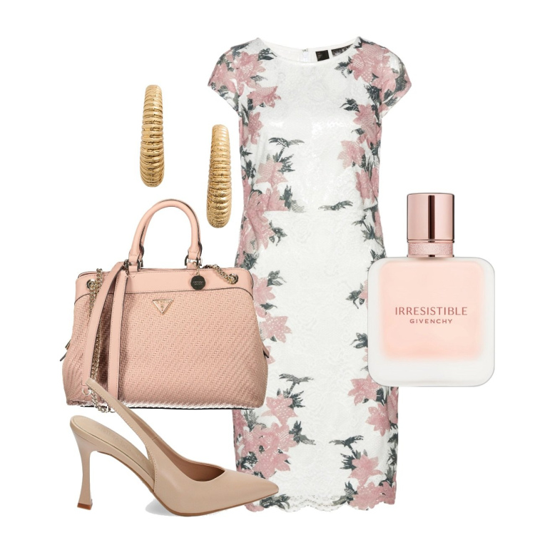 Outfit donna - Molto bon ton. Stile Bon Ton per Tutti i giorni. Abbinamento con vestiti, profumi, décolleté, orecchini, borse a spalla.