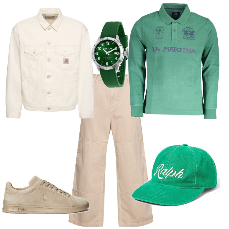 Outfit uomo - Urban per tutti I giorni. Stile Urban per Tutti i giorni. Abbinamento con orologi, sneakers, cappelli, polo, giacche, jeans.