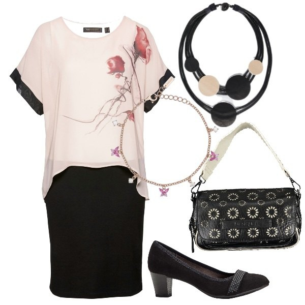 Outfit donna - Total look #1856882. Stile Vintage retrò per Serata fuori. Abbinamento con décolleté, vestiti, braccialetti, collane, borse a spalla.